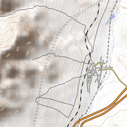 Qom OpenTopoMap