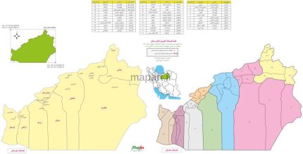 تقسیمات کشوری استان سمنان 1400