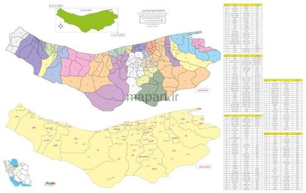 تقسیمات کشوری استان مازندران 1400