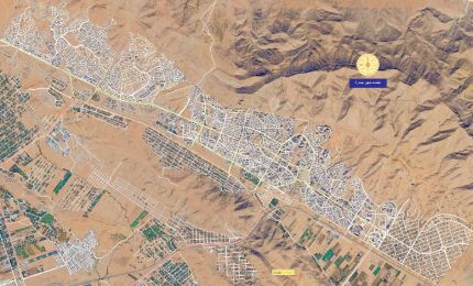 نقشه ماهواره ای شهر صدرا