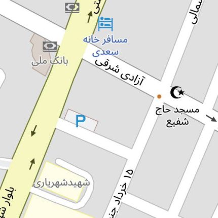 نقشه شهر پیرانشهر با کیفیت بالا برای چاپ