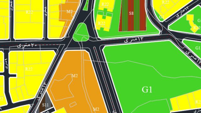 نقشه رقومی طرح تفصیلی شهر بوشهر