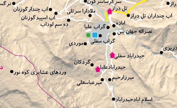 نقشه کامل کهگیلویه و بویراحمد
