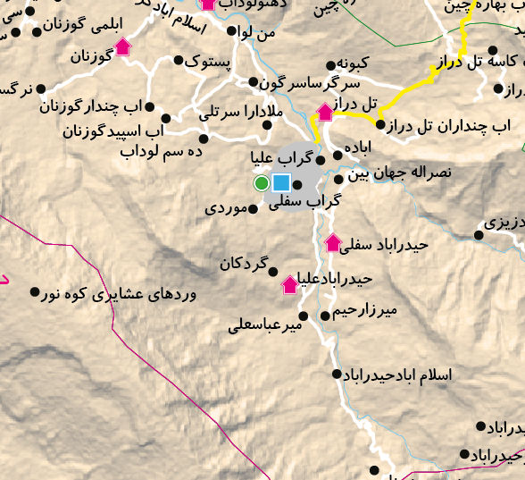 نقشه کامل کهگیلویه و بویراحمد
